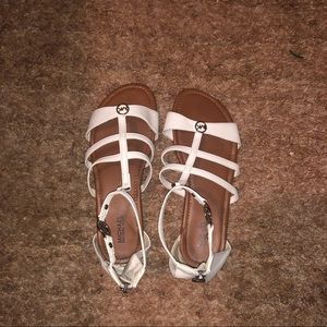 White MICHAEL Michael Kors Sandals